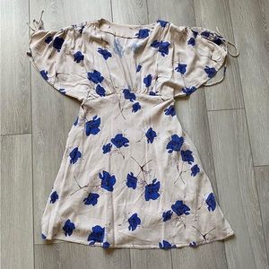 Free People Floral Mini Dress